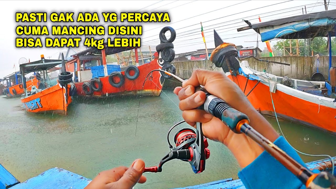 SPOT ISTIMEWA🔥‼️GAK BANYAK YANG TAU KALO DISINI IKANNYA RIBUAN, MANCING SEBENTAR BISA DAPAT 4kg🔥