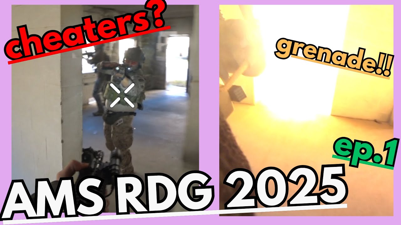 🚨САМЫЙ БЕЗУМНЫЙ страйкбольный милсим?! | AMS Reindeer Games 2025!! 🦌 эп. 1 (драма, читеры, рейд п...