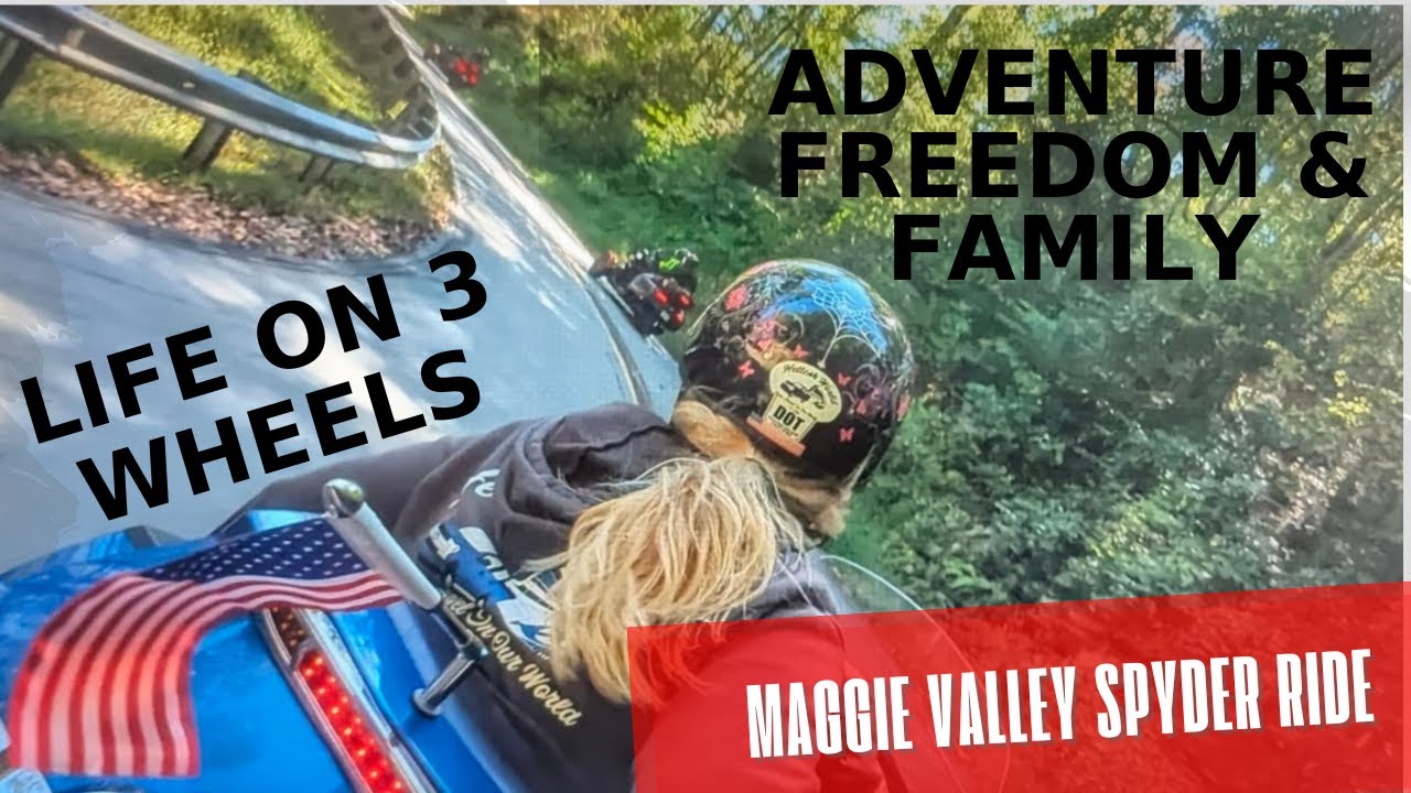Жизнь на трёх колёсах — Ралли-приключение Can-Am Spyder Maggie Valley — Постоянная жизнь в автодо...