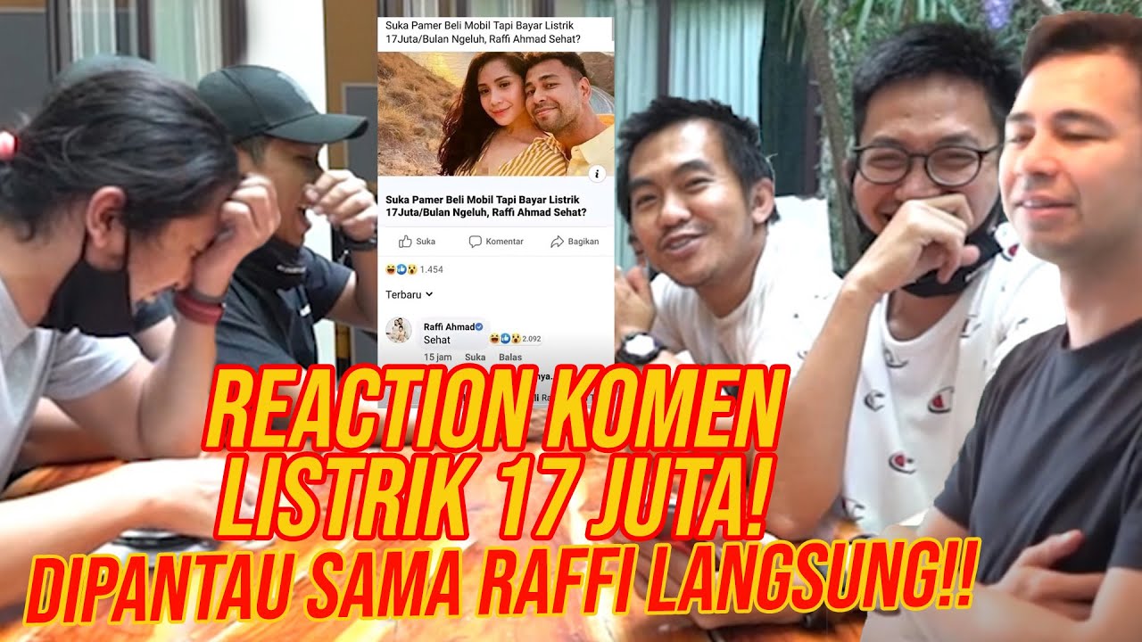 DIKATAIN DI SOSMED NGELUH BAYAR LISTRIK 17 JUTA, BOS RAFFI BELI KASKUS BUAT MAINANNYA RAFATHAR!