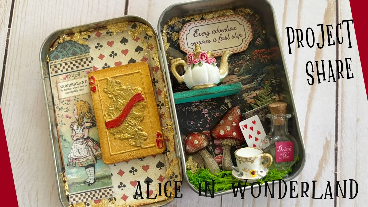 Alice in Wonderland - Altoids Tin - Altered Project Share!