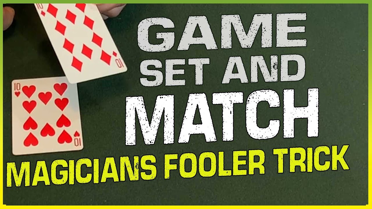 Magician Fooler Card Trick - Shuffled Cards MATCH! Easy to Learn and Perform