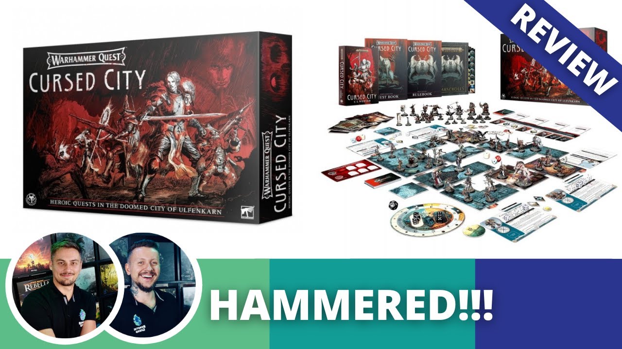 Warhammer Quest Cursed City: Честный и точный обзор. С этой игрой я просто промахнулся.