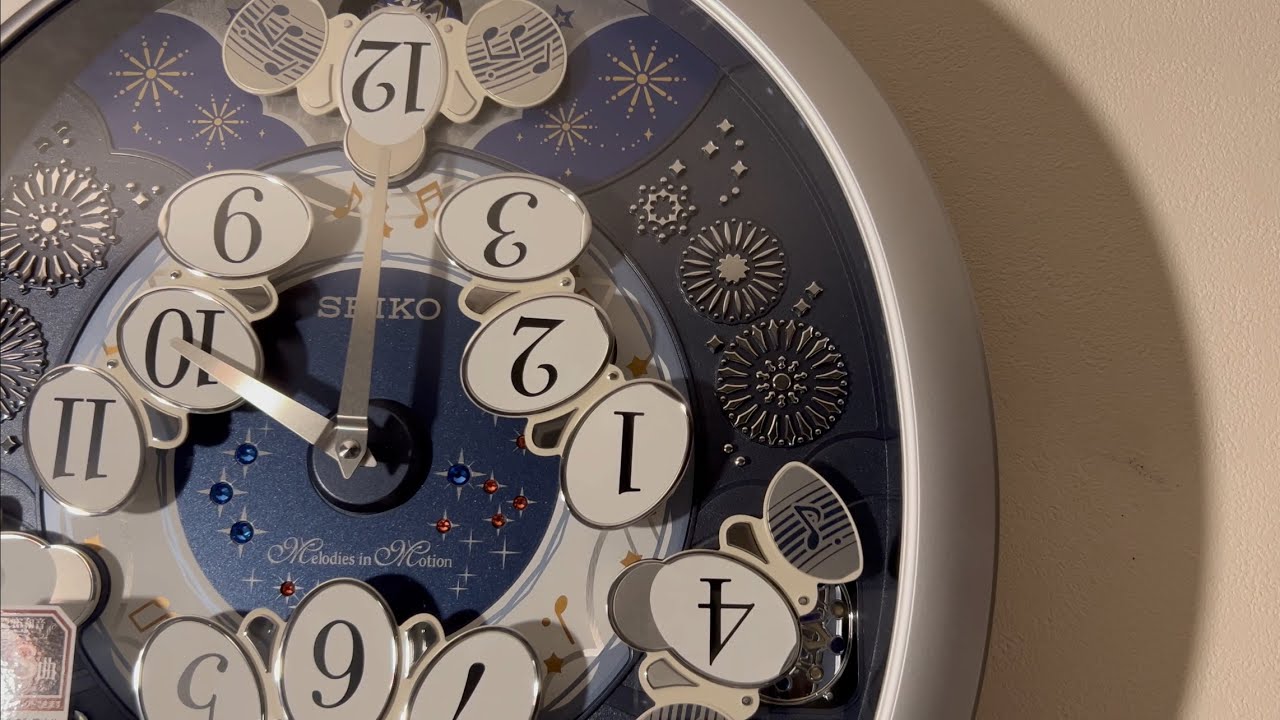 【5年越しの日本市場初登場】SEIKO からくり時計 Melodies In Motion RE602S