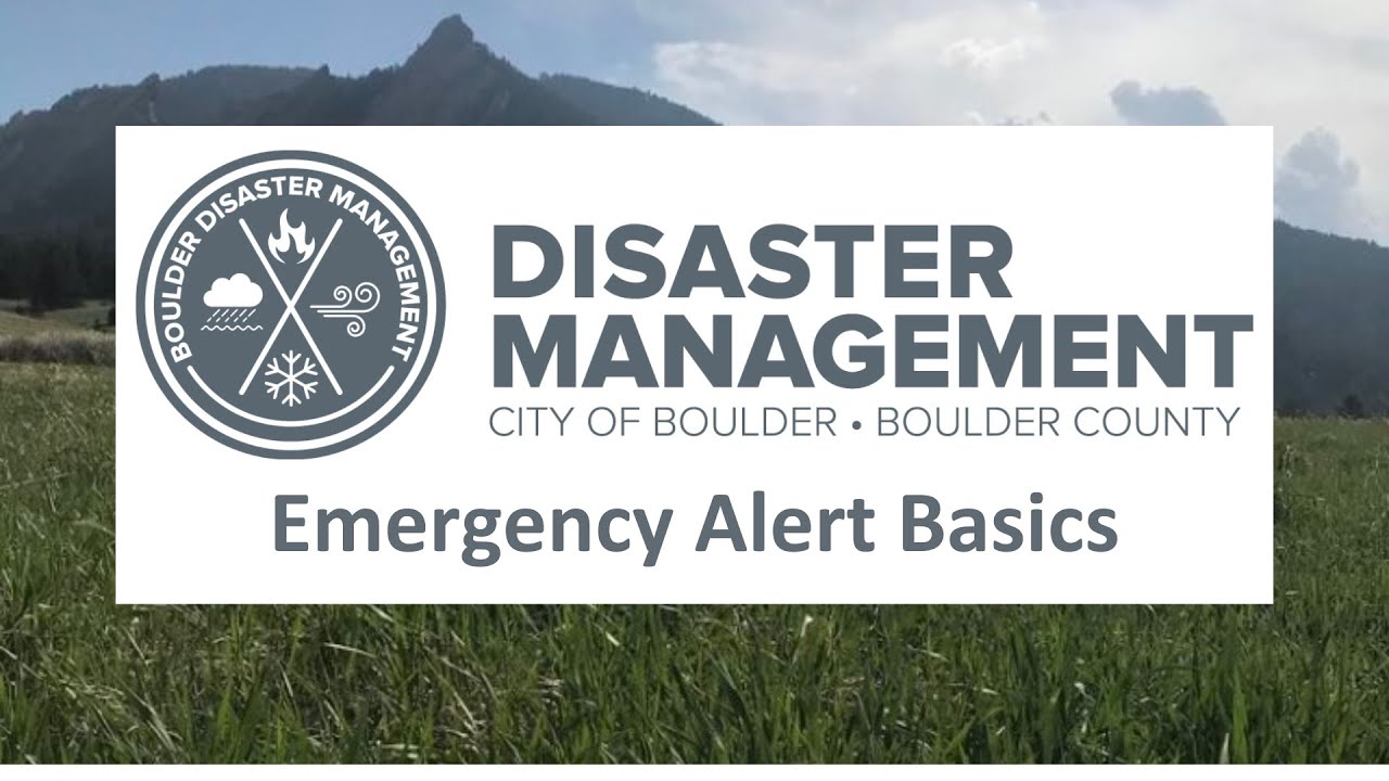 Emergency Alert Basics