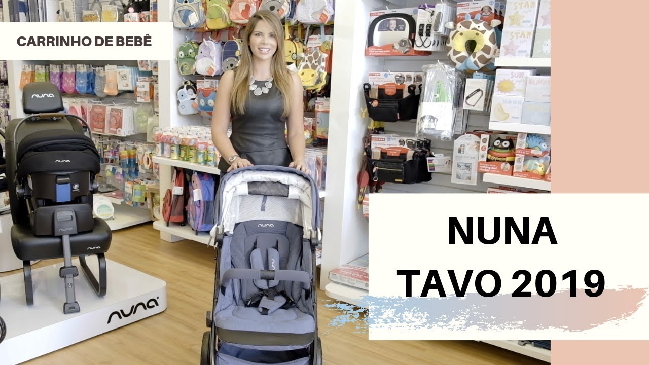 CARRINHO DE BEB&Ecirc; NUNA TAVO 2019