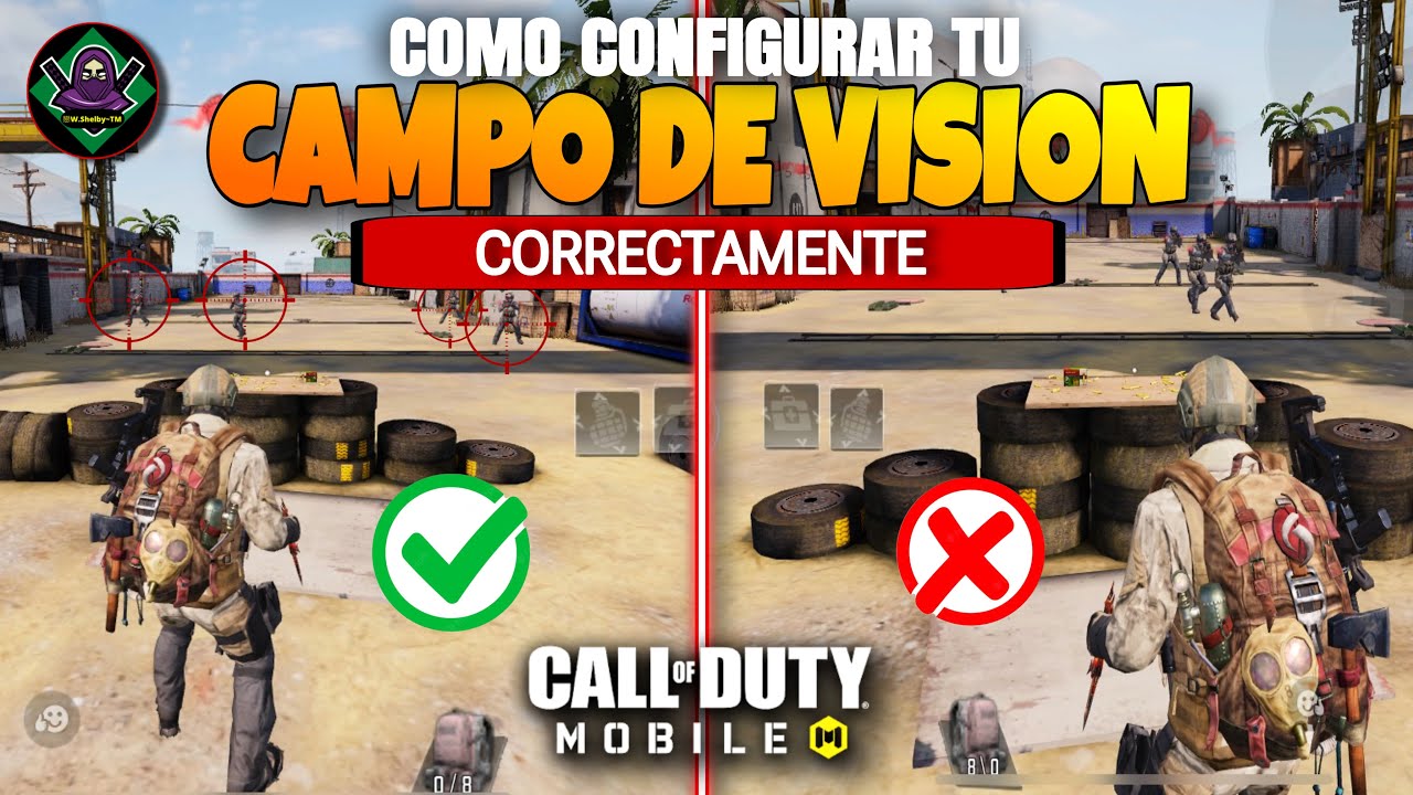 COMO CONFIGURAR TU CAMPO DE VISION | COD MOBILE | Tips y Configuraciones Battle Royale