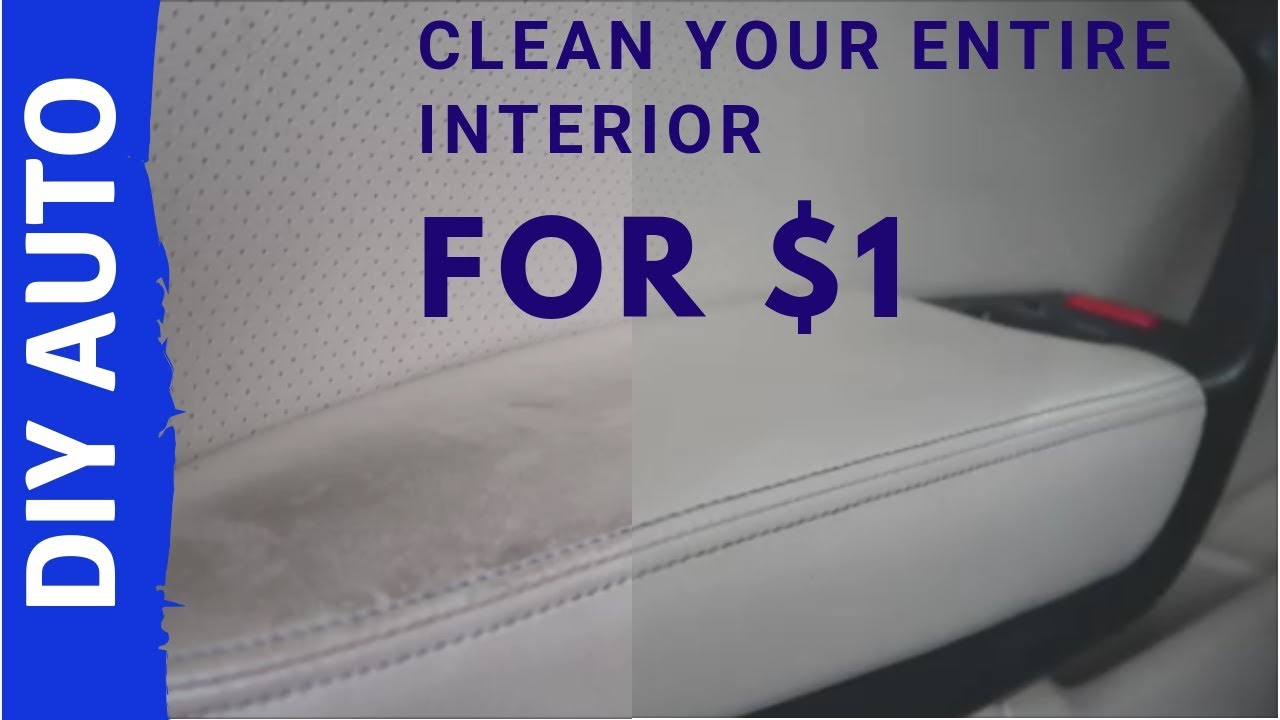 HOW TO CLEAN YOUR INTERIOR FOR $1 WITH MAGIC ERASERS