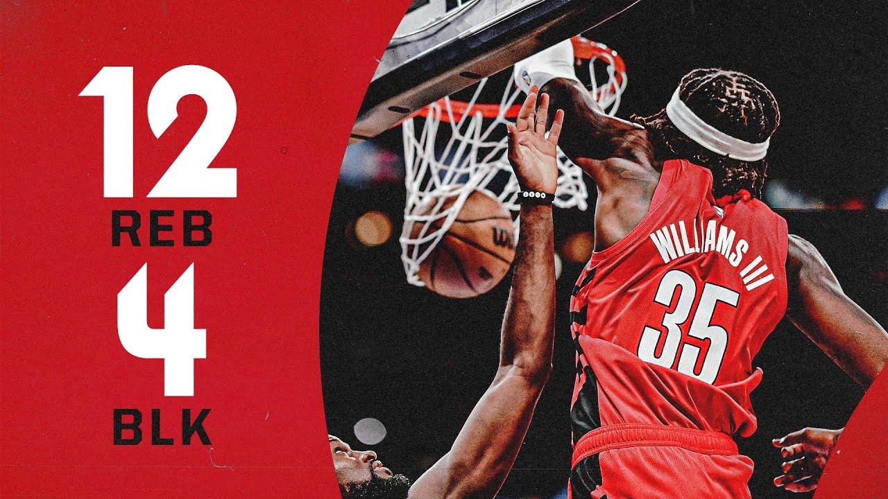Robert Williams III Game Highlights | Trail Blazers 101, Magic 79 | Jan 23, 2025