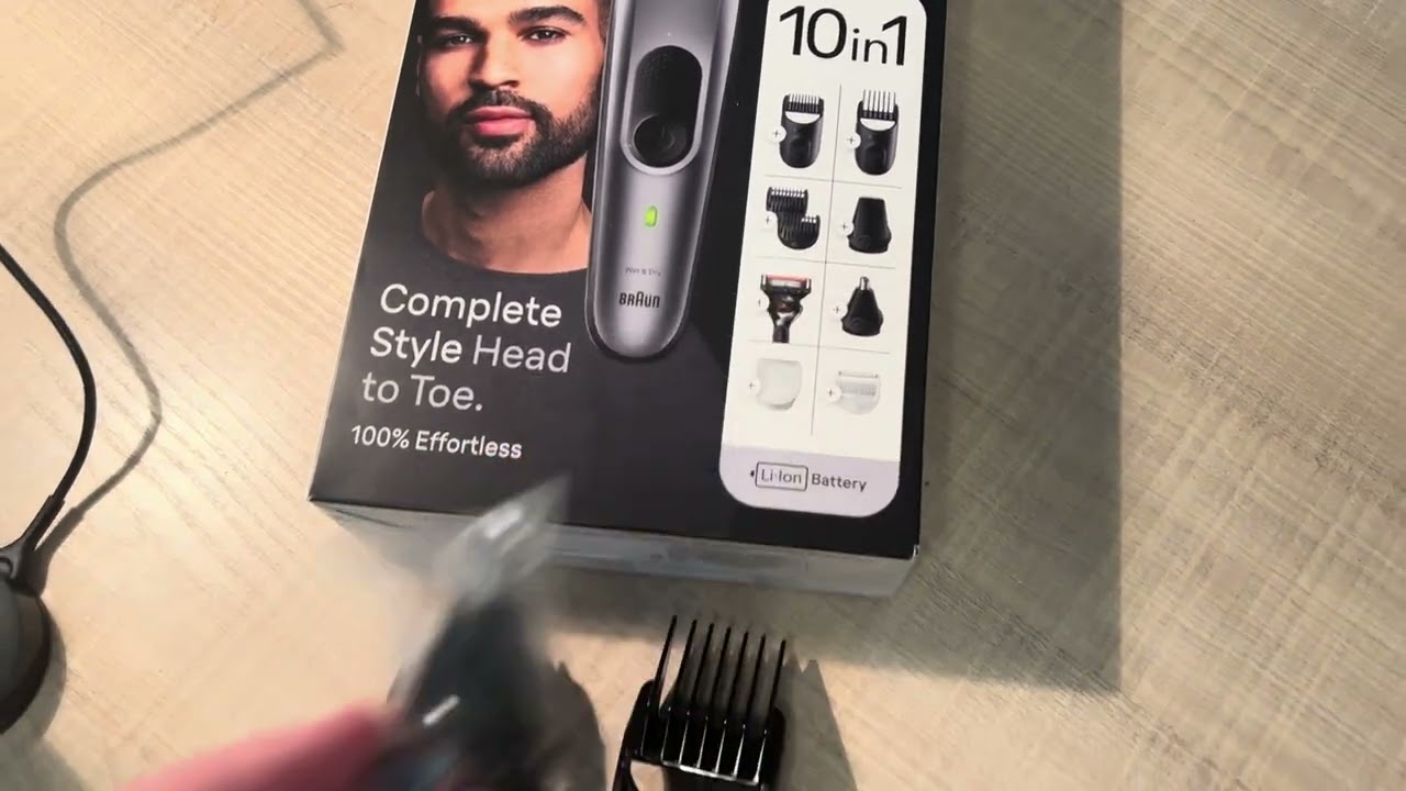 Триммер Braun Series 7 MGK7420 c Бритвой Gillette