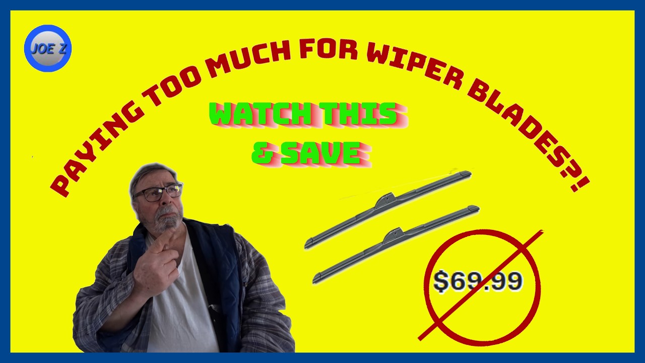 Paying too much for wiper blades Watch this & Save a LOT of MONEY #Wiper Blade Refill