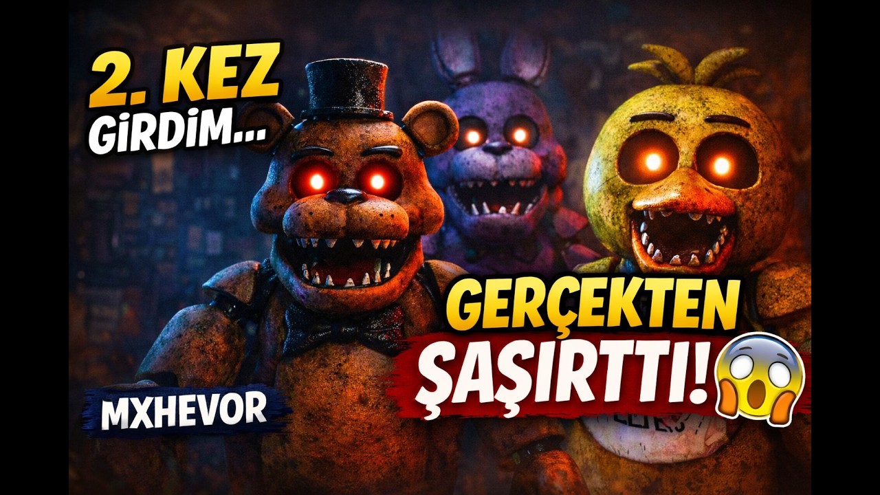 2. Kez Girdim… Bu FNAF Fan Game Gerçekten Şaşırttı! 😱