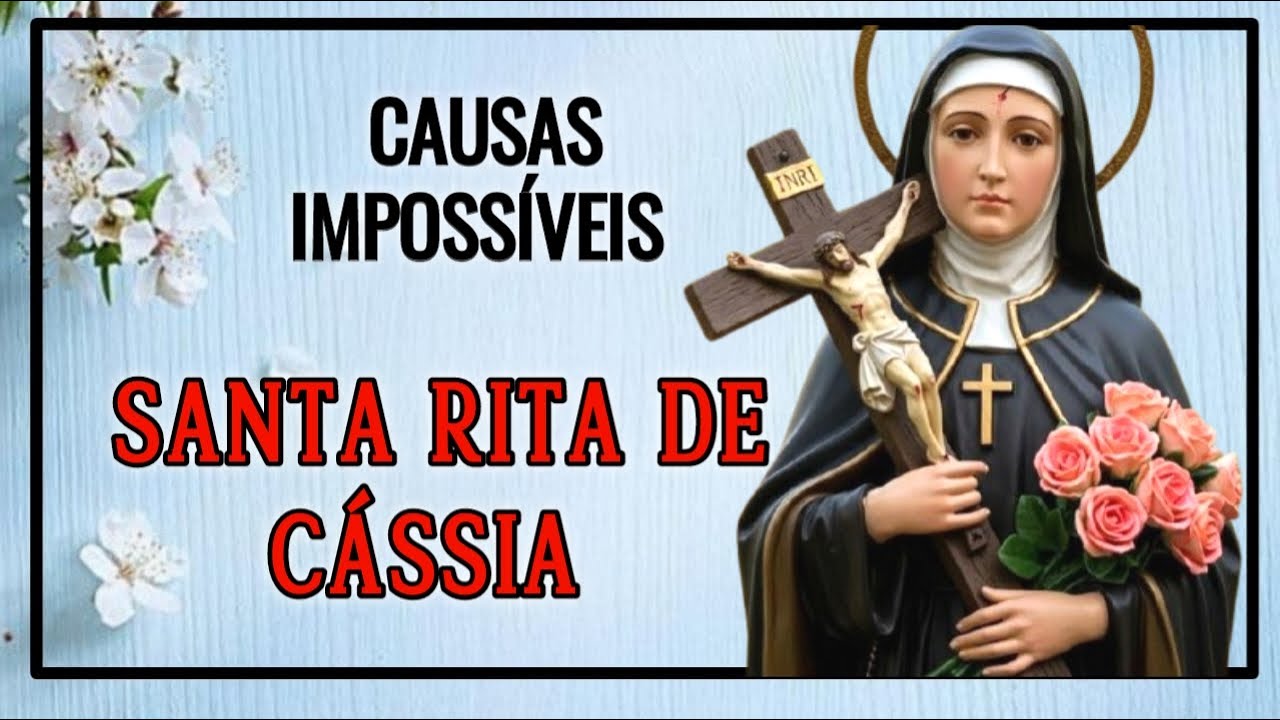 SANTA RITA resolve seu IMPOSSÍVEL HOJE    Terço Milagroso