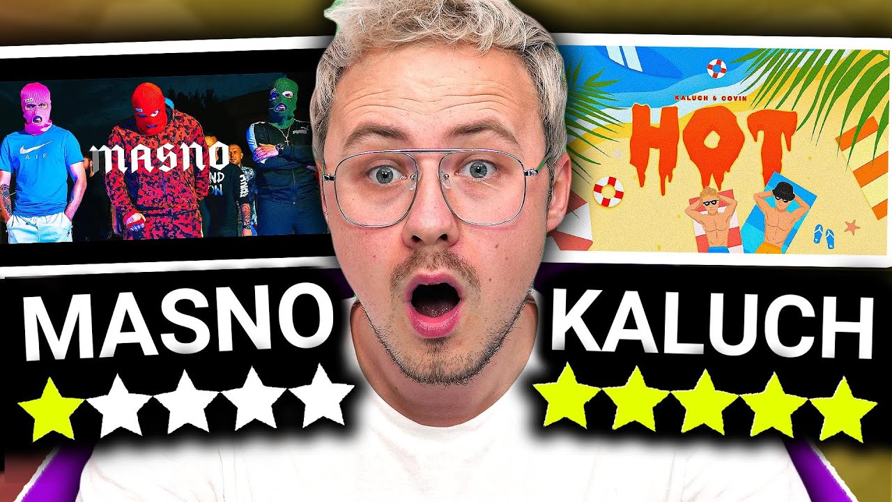 OCENIAM PIOSENKI POLSKICH YOUTUBERÓW! (Masno, Kaluch, DeeJayPallaside, Zebo)