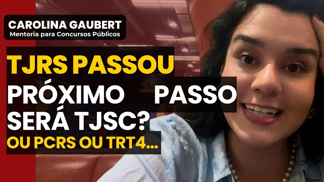 TJRS j&aacute; foi, agora &eacute; TJSC! ou PCRS, ou TRT4 - VLOG 