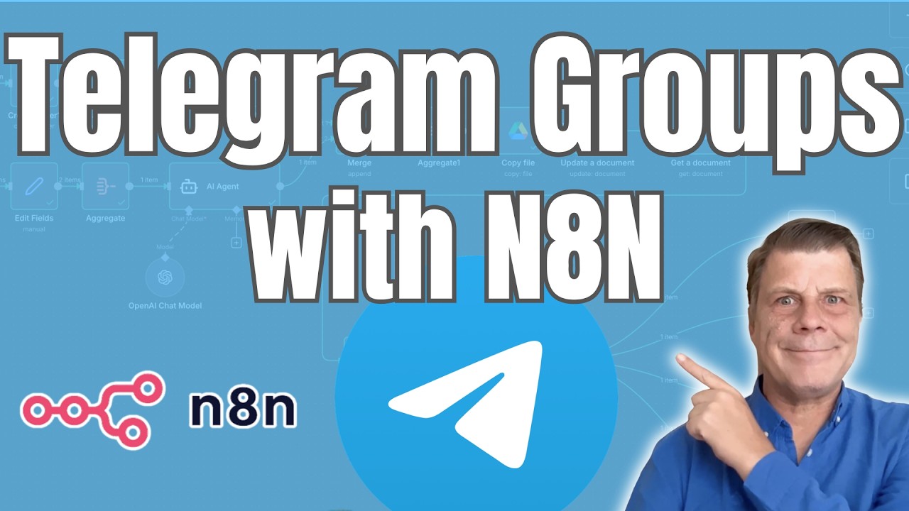 Группы в Telegram: автоматизация отправки и получения сообщений в закрытых группах с помощью N8n ...