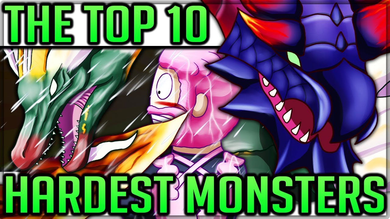 The Top 10 Hardest Monsters in ALL of Monster Hunter!