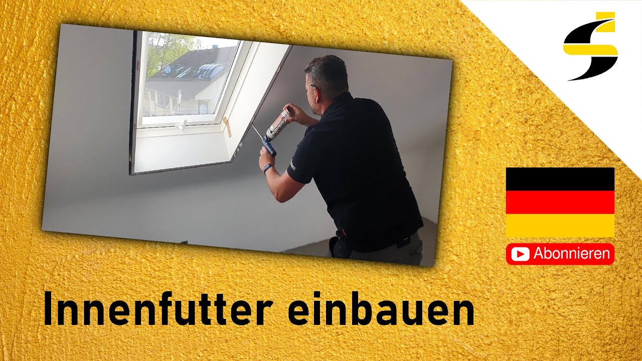Dachfenster Innenfutter | Einbau in 20 - 30 Minuten m&ouml;glich