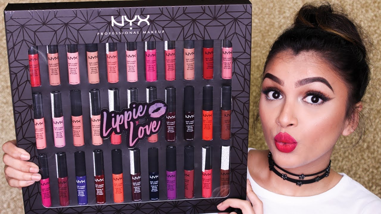 ♡ СВОТЧИ И ОБЗОР МАТОВОЙ ПОМАДЫ NYX SOFT MATTE ♡ | Вся коллекция