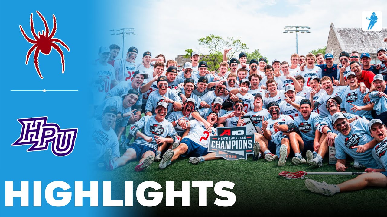 Richmond vs High Point | Atlantic 10 Lacrosse Championship Final | Highlights - May 03, 2025