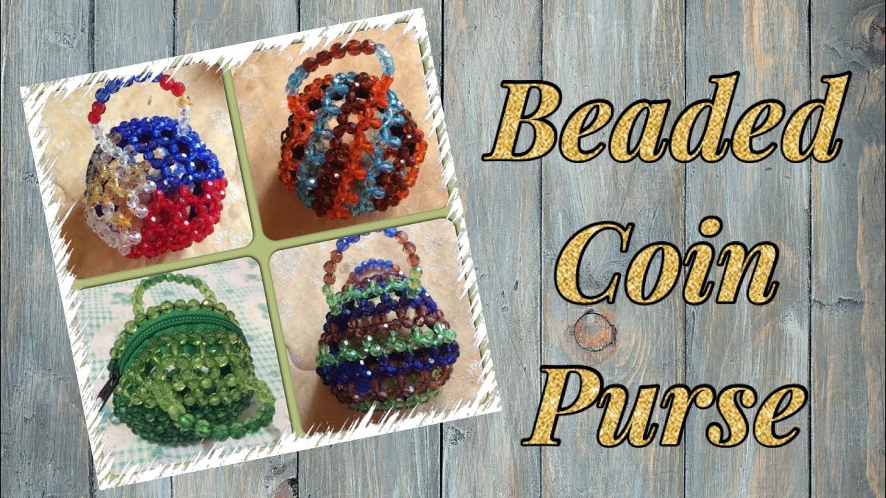 Beaded Coin Purse -Souvenir Item - How to Make DIY - Beading - Beads Craft