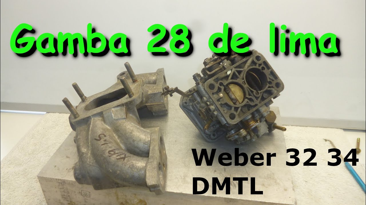 Como modificar un carburador Weber 32 DMTL para alta performance. Fiat 128 Rally. Paso a paso