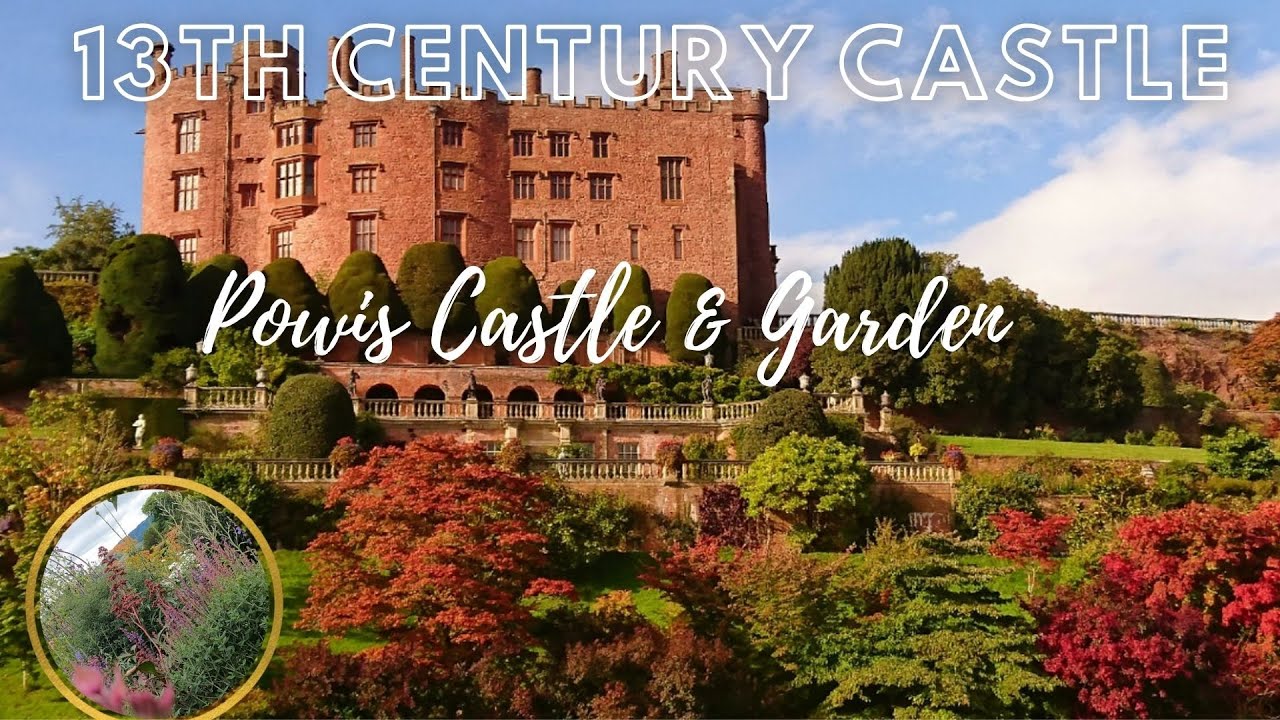 Powis Castle | Wales | 13th century Castle in Wales 4K #vlog #powis #powys #peacock #castle