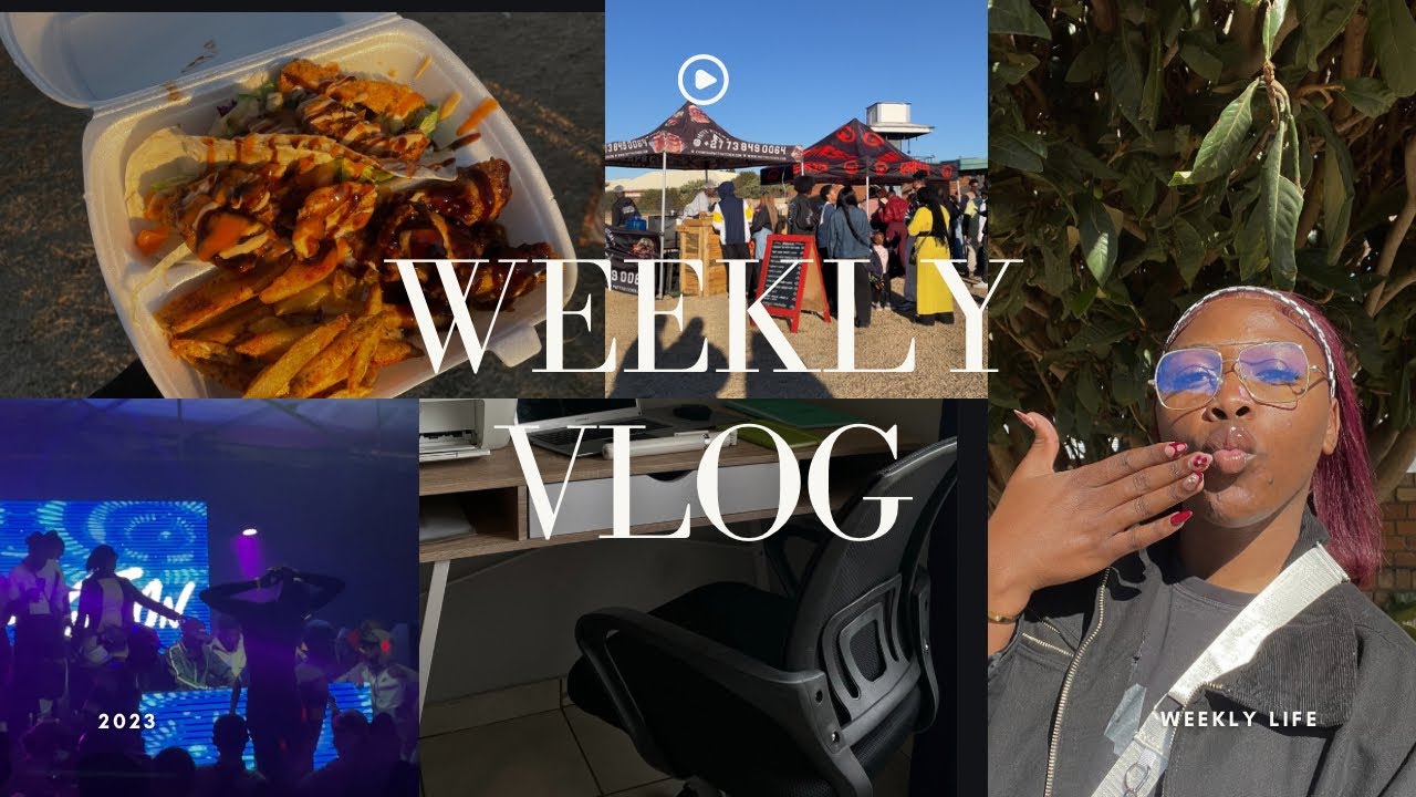 WEEKLY VLOG: UNBOXING MY HOME OFFICE| VAAL FARMER’S MARKET| BRAAI IN THE HOOD| BK LIFESTYLE|