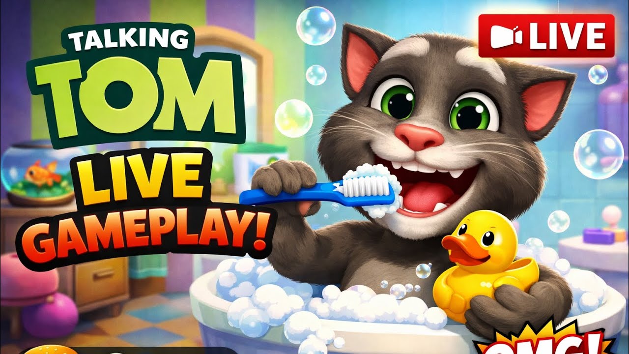 Talking Tom with live #talkingtom #talkingtomlive