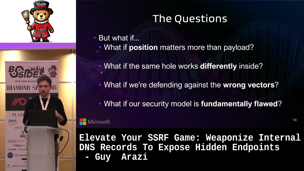 Elevate Your SSRF Game: Weaponize Internal DNS Records To Expose Hidden Endpoints - Guy Arazi