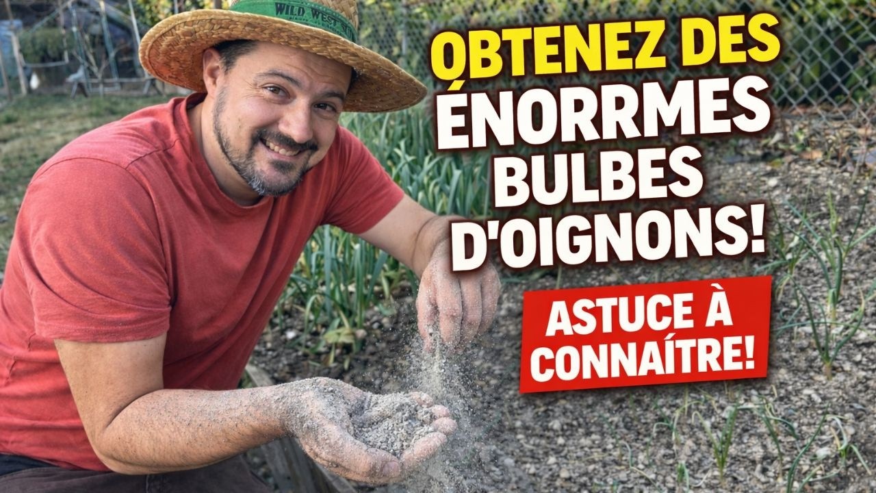 Comment Faire Grossir les Oignons au Potager 🧅 4 Conseils + Astuce Cendre de Bois
