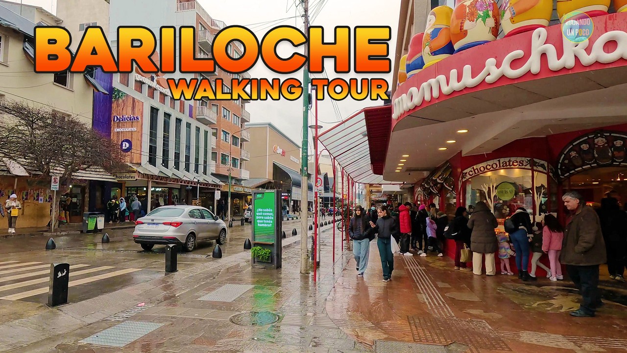 Walking Tour - BARILOCHE, Argentina 4K Walk Tour