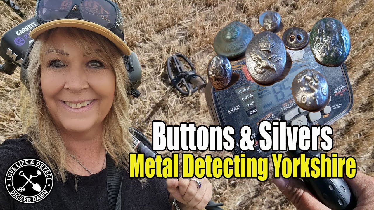 Buttons, Silvers and Smiles | Metal Detecting Yorkshire | PS IM BACK!