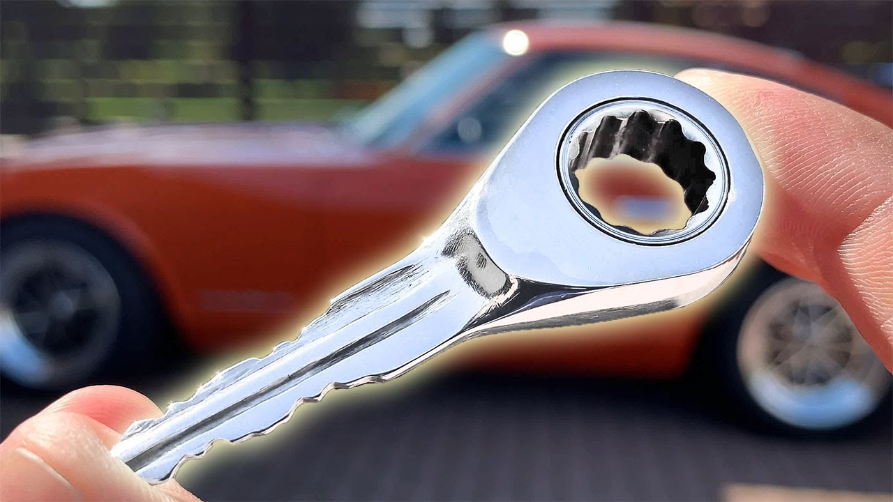 A Car Key Made From A Ratcheting Wrench - Will It Start The Car?