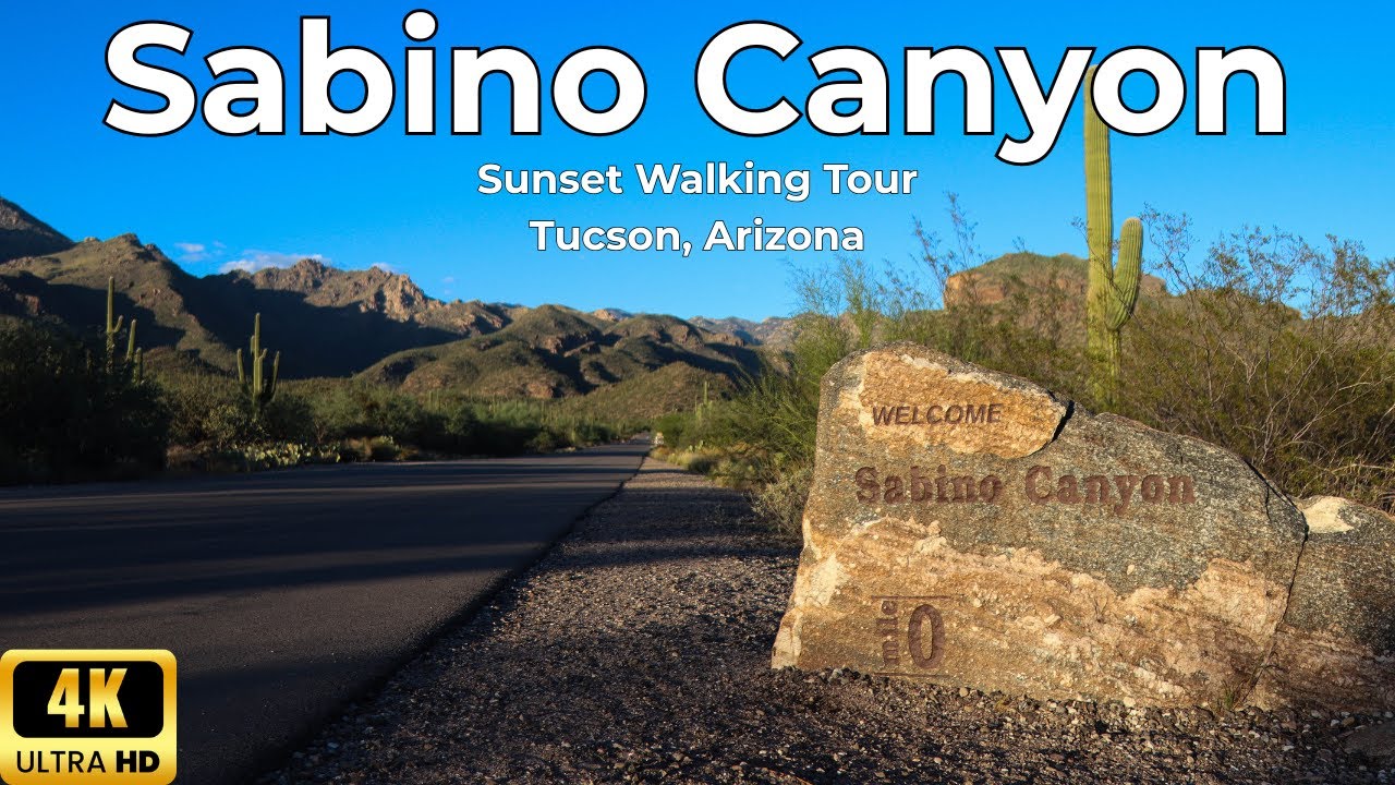 Sabino Canyon Sunset Walking Tour - Tucson, Arizona