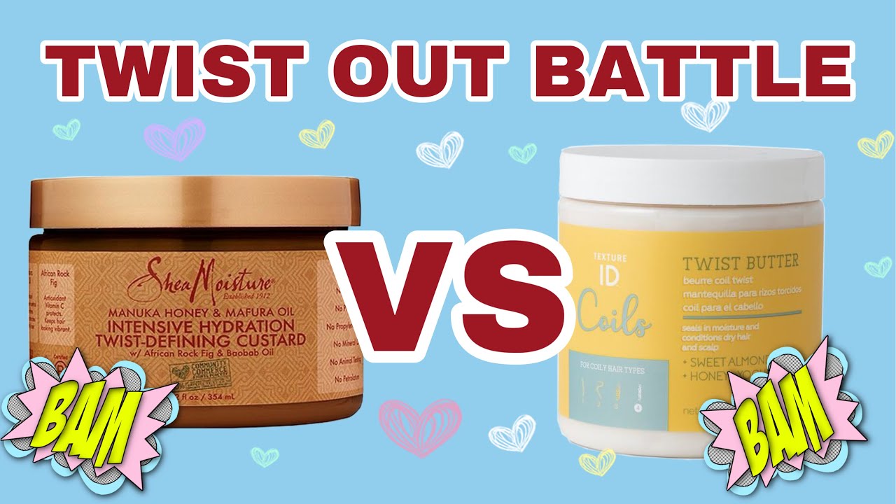 TEXTURE ID COILS TWIST BUTTER vs SHEA MOISTURE MANUKA HONEY TWIST-DEFINING CUSTARD | Curly Tells