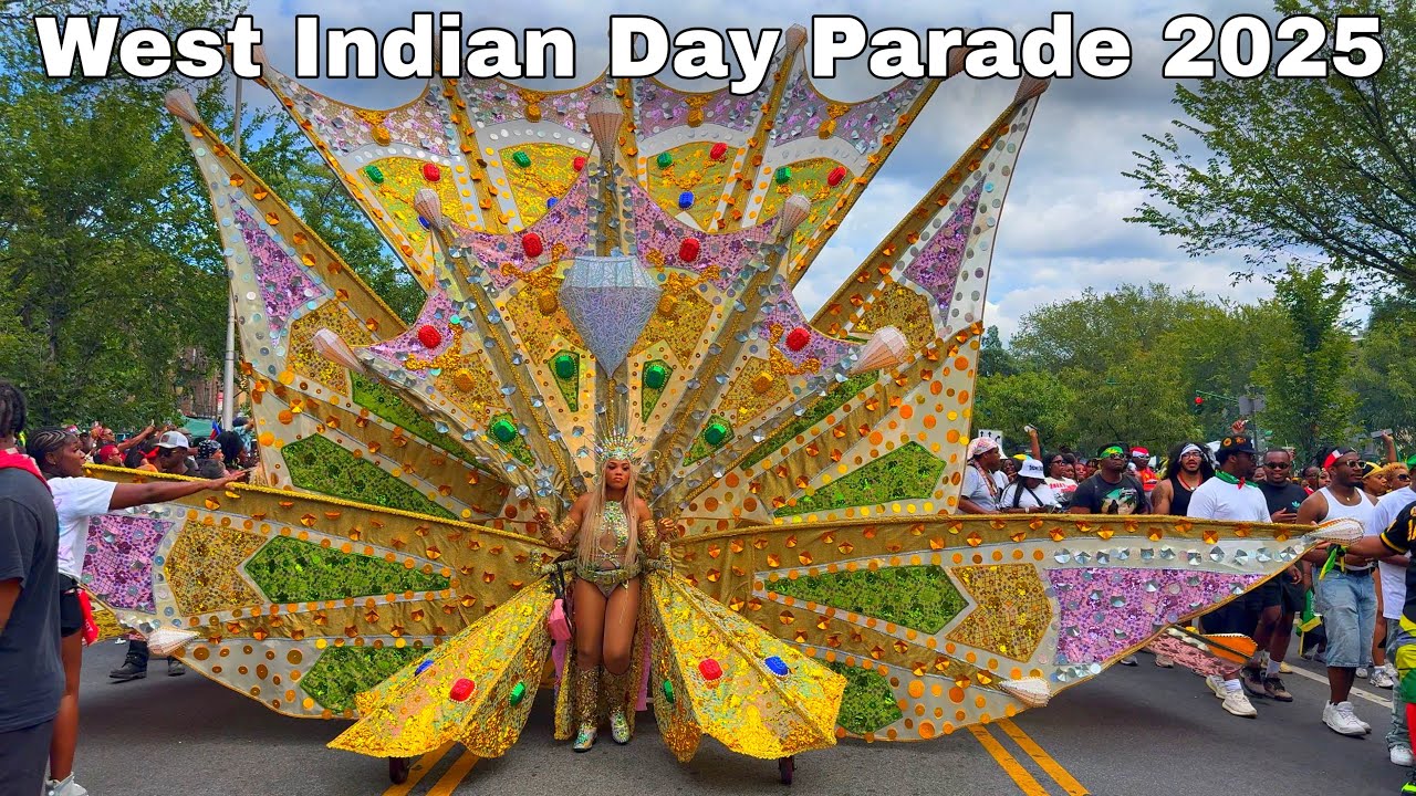 West Indian Carnival & Parade Eastern Parkway Brooklyn New York 2025 