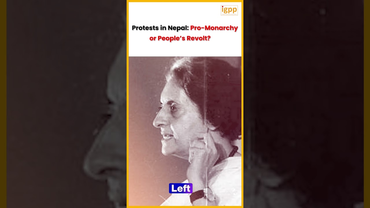 #IGPP's #Technocracy: #Protests in #Nepal: Pro-Monarchy or People&rsquo;s Revolt? #NepalGenZProtest
