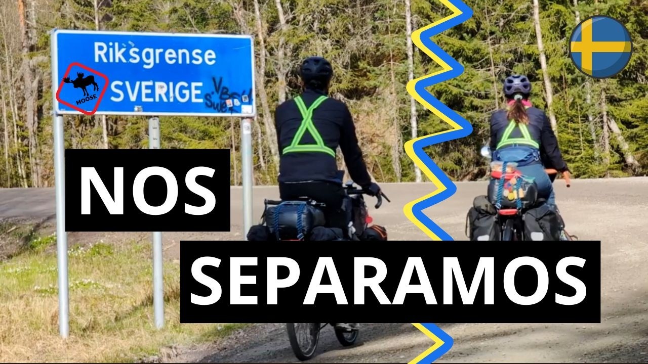 😐Nos SEPARAMOS en SUECIA || Vuelta al MUNDOen BICICLETA