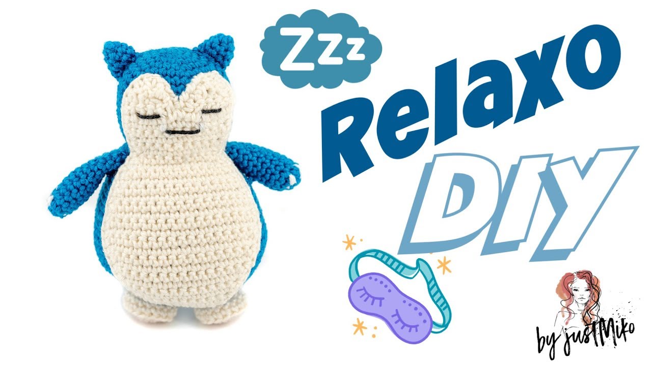 Relaxo häkeln 🍬 *Do it Yourself* Pokémon Amigurumi by justMiko