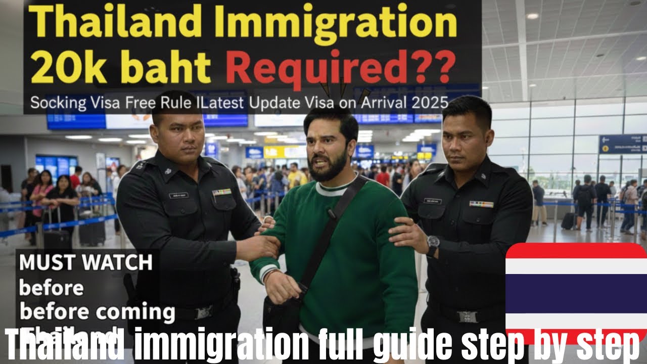 THAILAND VISA ON ARRIVAL IMMIGRATION I DEPORT हो जाता आज तो ll आपलोग ऐसी गलती ना करना ll