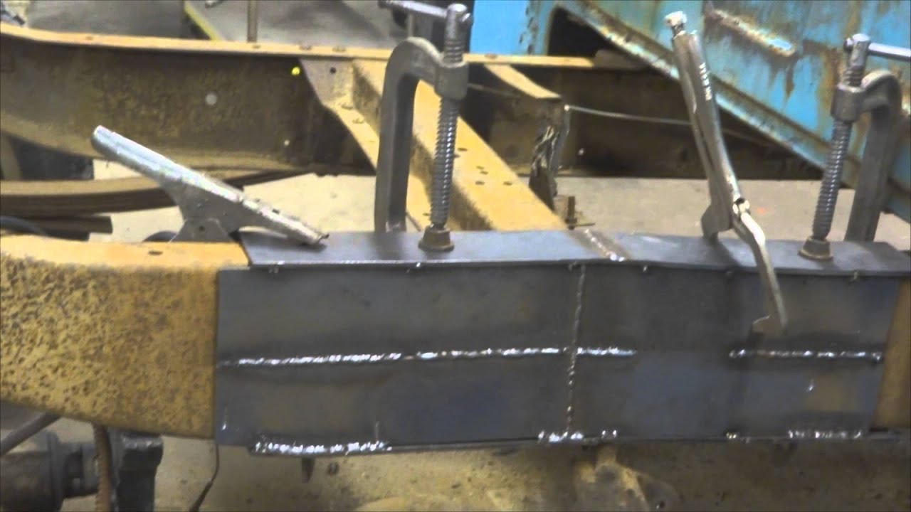 Backyard Frame Repair: Fixing a rusted/cracked truck frame