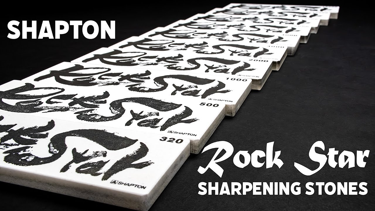 Japanese Precision: Shapton Rock Star Water Stones - 60 Second Review