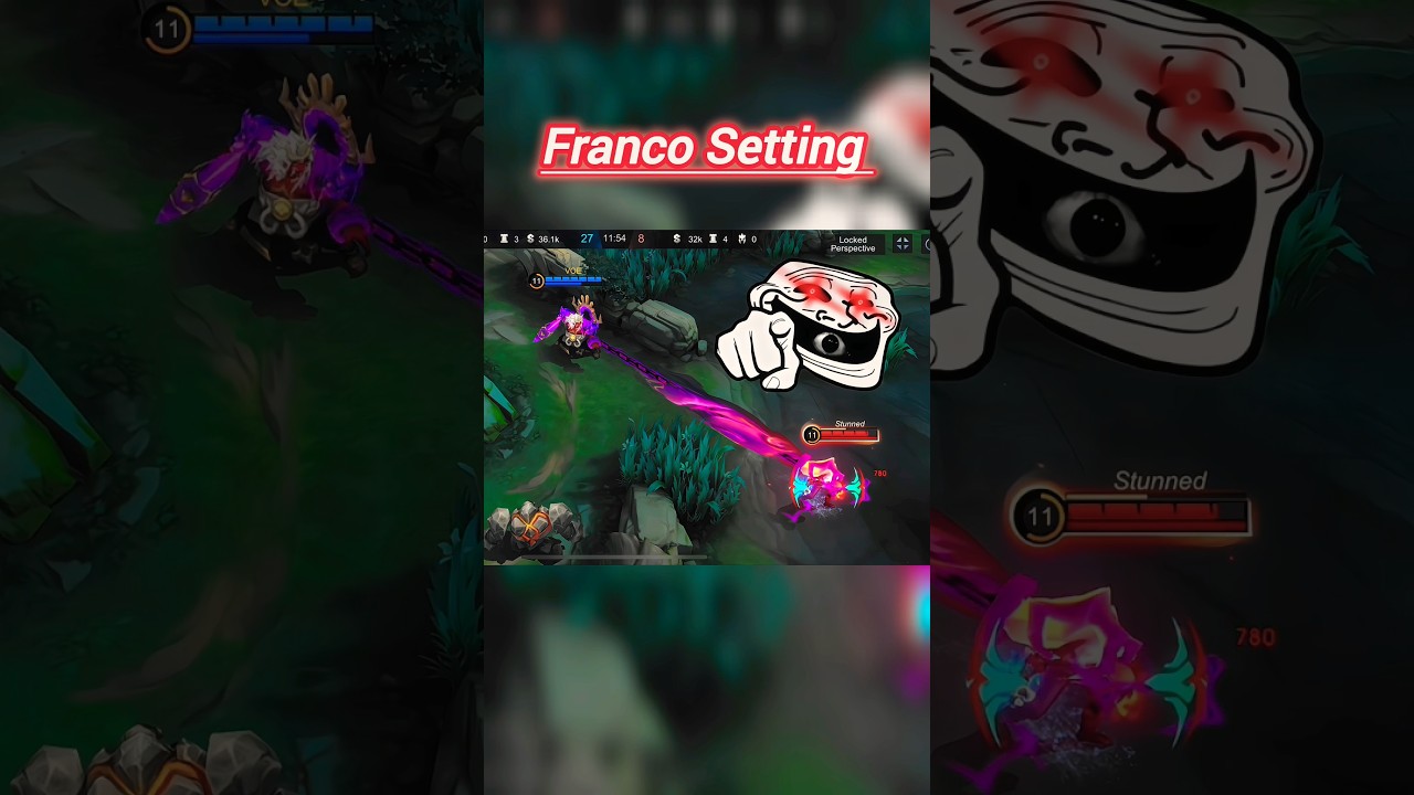 Franco Setting #mobilelegends #mlbb #gaming  #mlbbindonesia#MLBBGoldenMonth #MLBBCreator