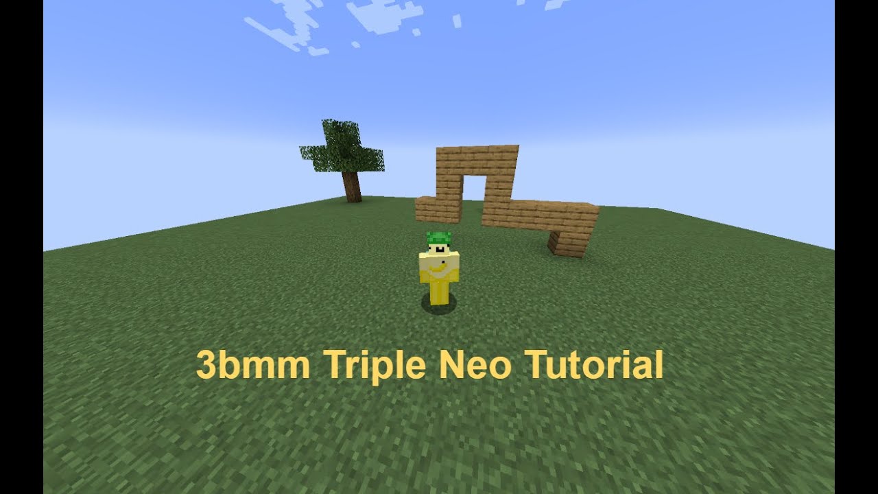 How to do a 3bmm Triple Neo Minecraft Java