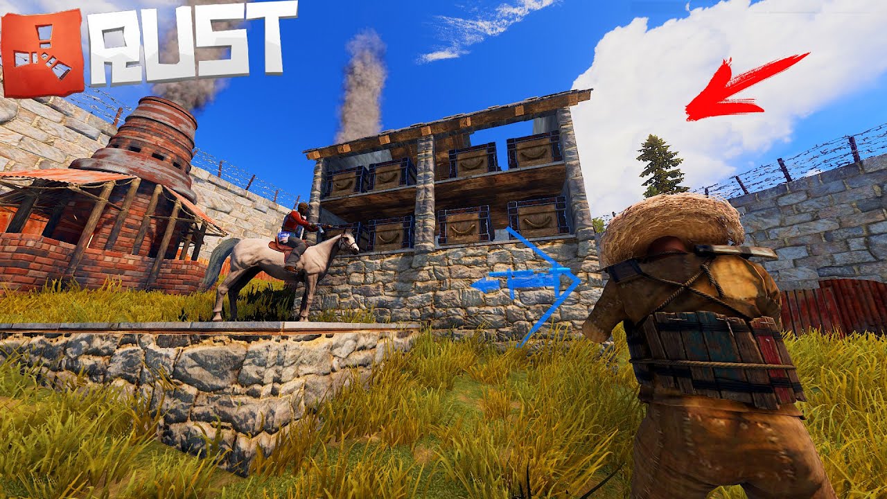 ✦Rust Шіріп кеткен уйге рейд жасадым✦