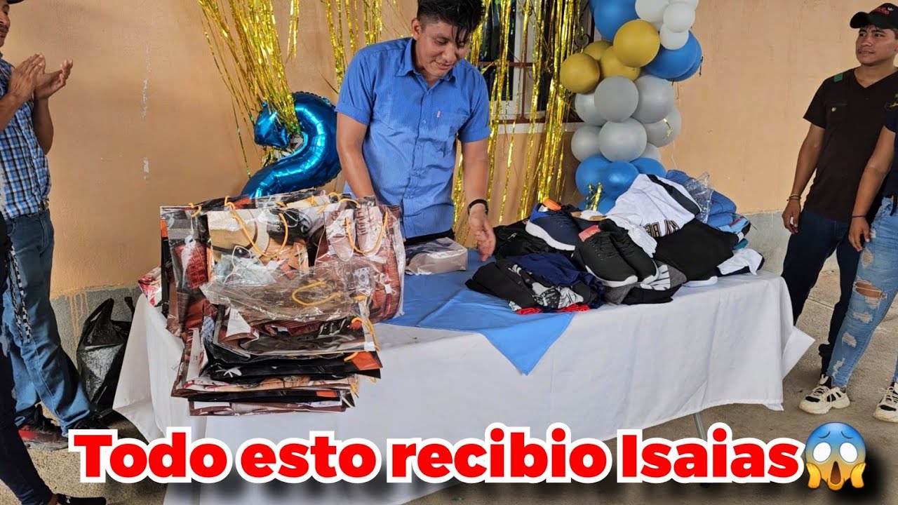Isaias destapa todos sus regalos😱Vean todo lo que le regalarón