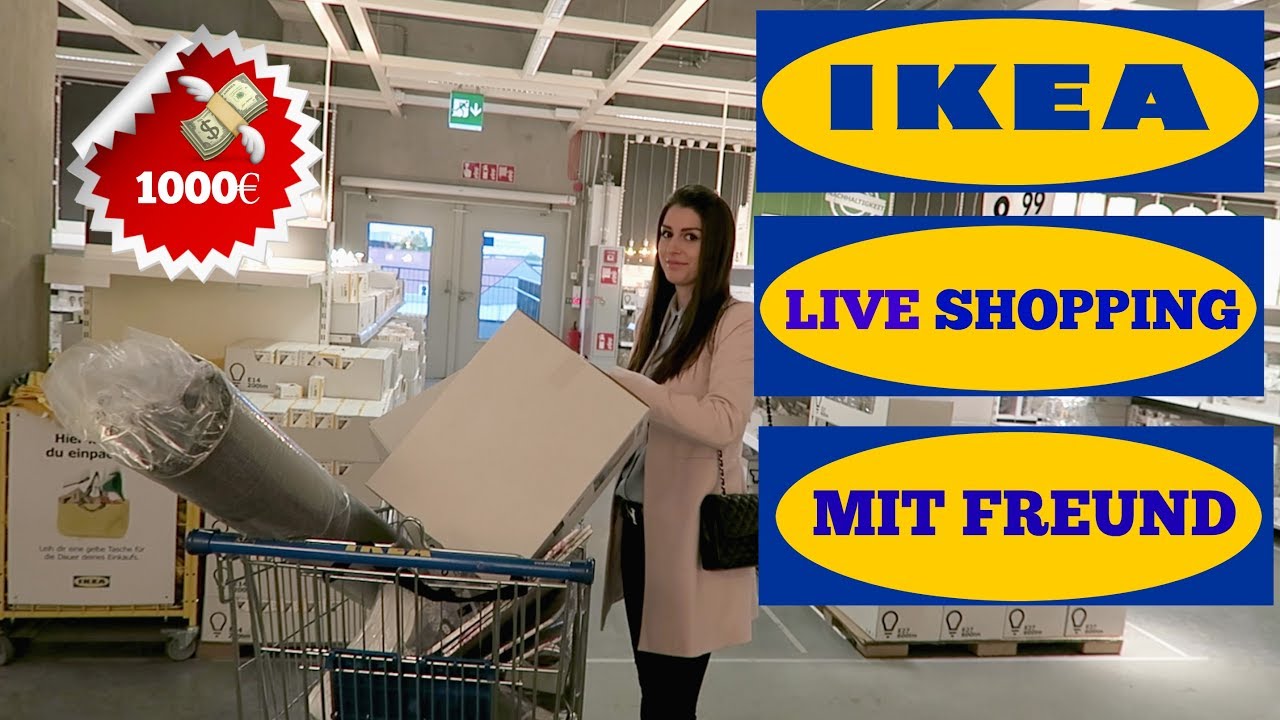 IKEA LIVE HAUL mit FREUND l 1000€ GUTSCHEIN AUSGEBEN