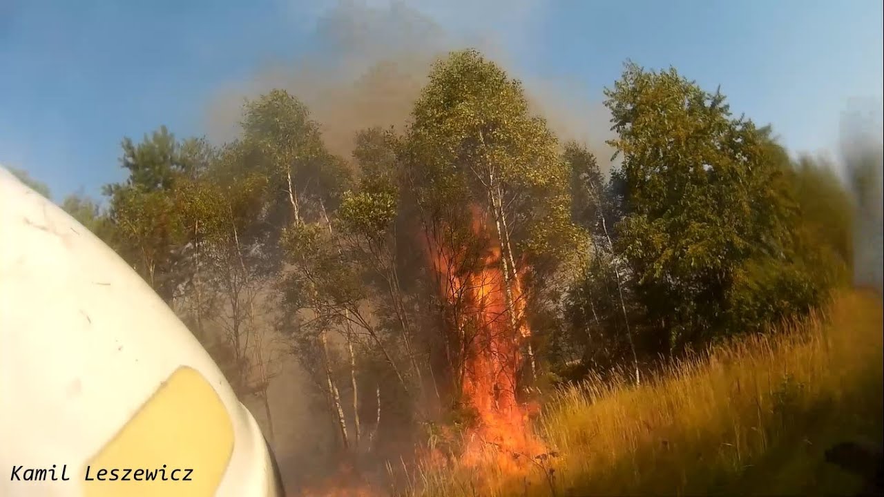 [FireHelmetCam] Pożar traw ul. Energetyków