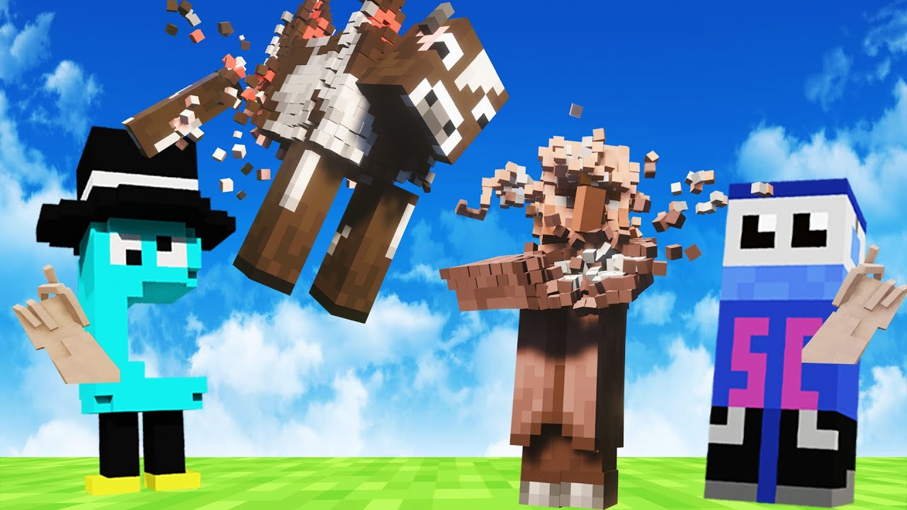 We Liquify Minecraft into a Billion Voxels in Teardown!